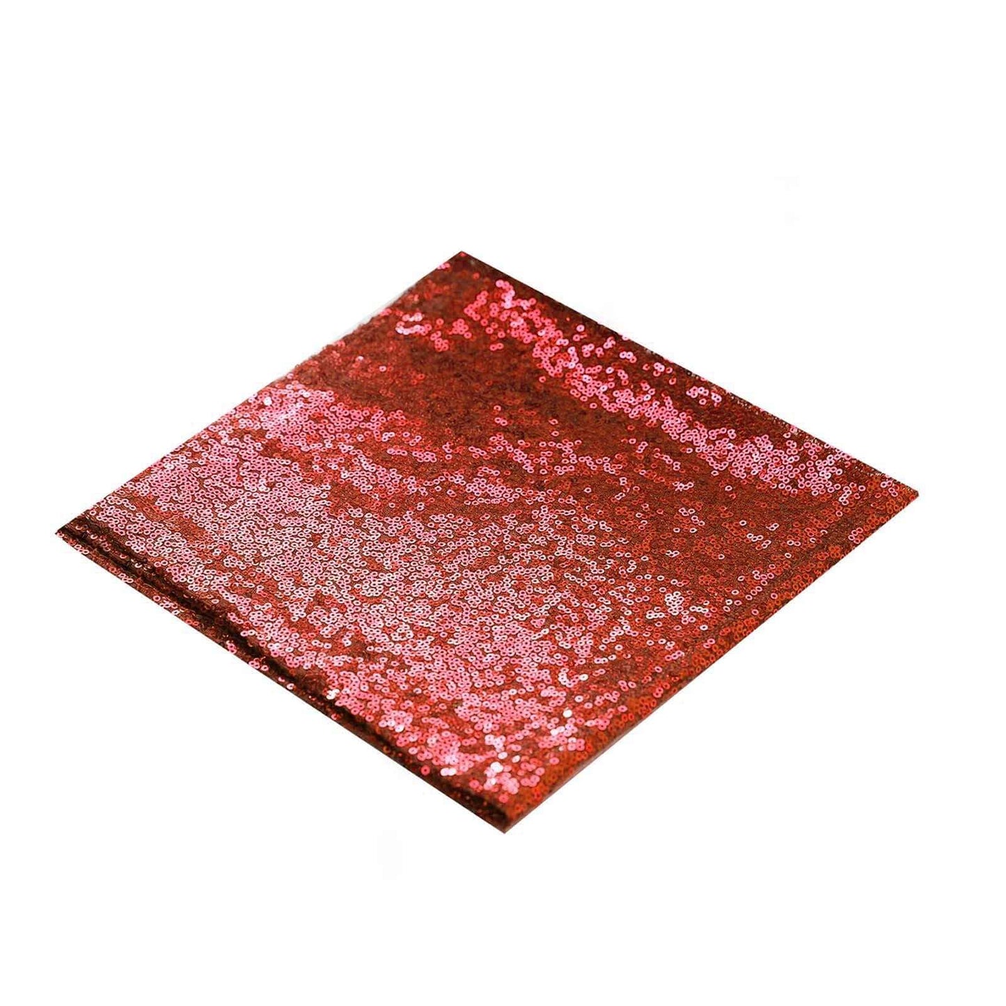 Sequin 20"x20" Napkin Red - Shimmering Dinner Napkin