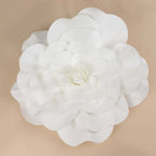 2 Pack 24" Large White Real Touch Artificial Foam DIY Craft Roses
