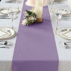 Polyester 12"x108" Table Runner Violet Amethyst - Durable & Wrinkle-Resistant Table Decor