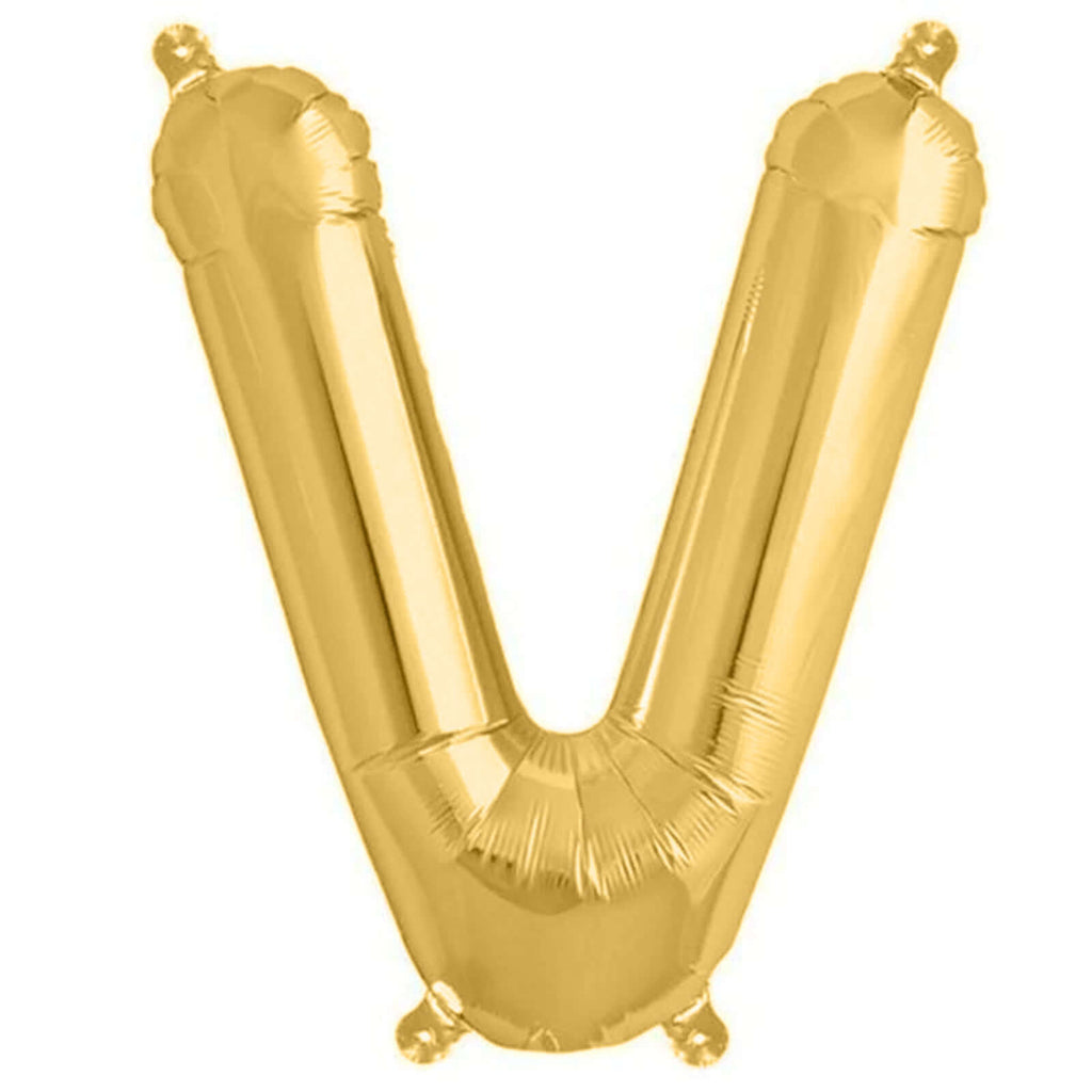 13inch Matte Gold Mylar Foil Letter  Balloons