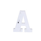 3D Marquee Letter "A" Warm White 5 LED Lights Gold - Chic Light-Up Decor for Events 6"