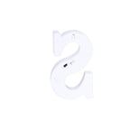 3D Marquee Letter "S" Warm White 4 LED Lights Gold - Chic Light-Up Decor for Events 6"