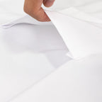 White Premium Polyester Cooking Chef Apron with Adjustable Neck and Long Ties, Waterdrop Resistant 2 Pockets Unisex Kitchen Bib Apron - Bell Racket Store