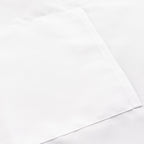 White Premium Polyester Cooking Chef Apron with Adjustable Neck and Long Ties, Waterdrop Resistant 2 Pockets Unisex Kitchen Bib Apron - Bell Racket Store