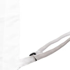 White Premium Polyester Cooking Chef Apron with Adjustable Neck and Long Ties, Waterdrop Resistant 2 Pockets Unisex Kitchen Bib Apron - Bell Racket Store