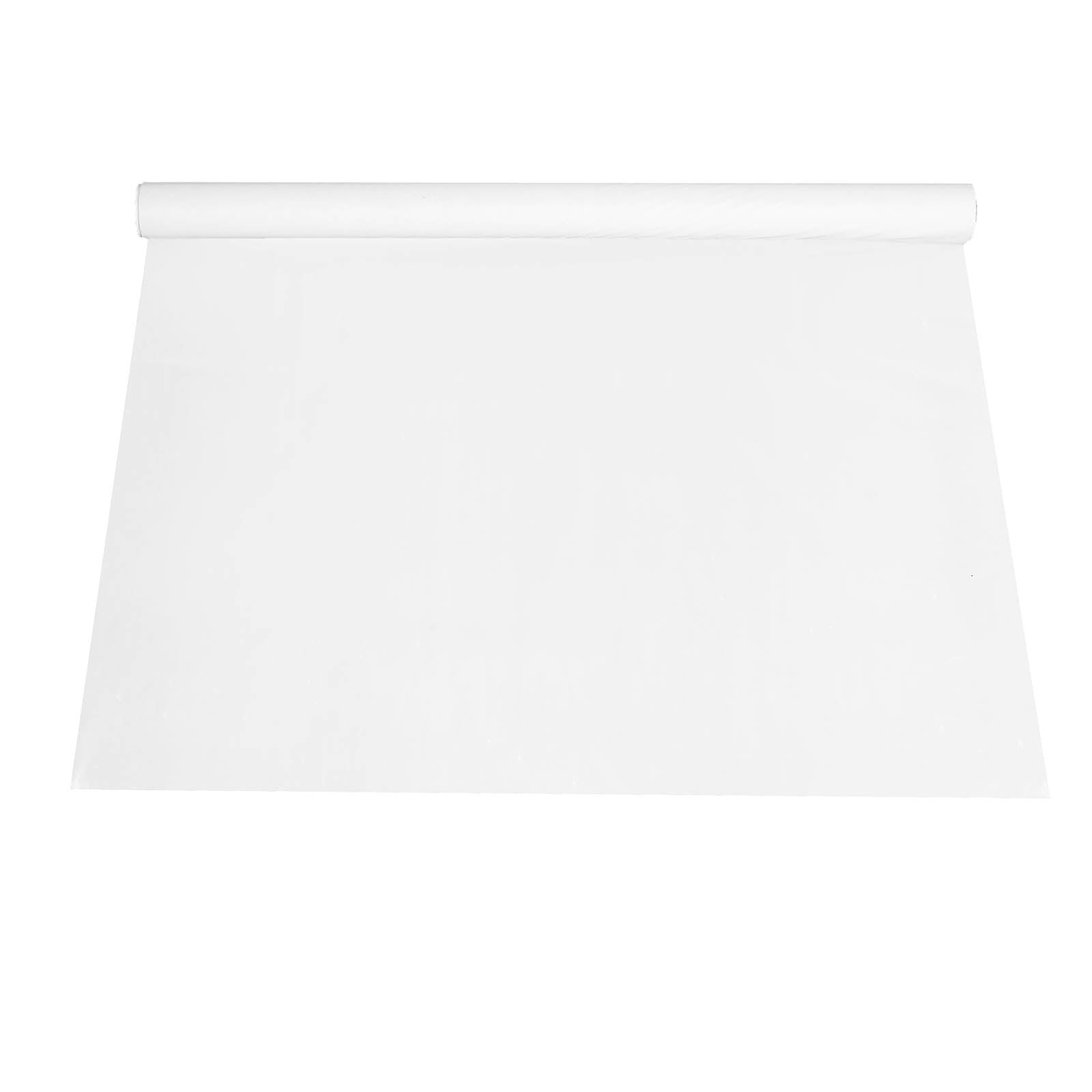 40"x100ft White PVC Aisle Runner