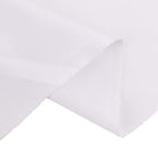 White Scuba Polyester Fabric Roll, Wrinkle Free DIY Craft Fabric Bolt - 60"x10 Yards - Bell Racket Store