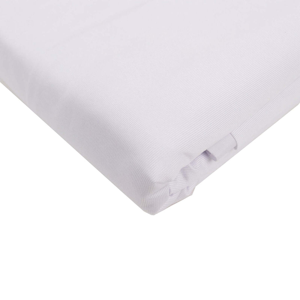White Scuba Polyester Fabric Roll, Wrinkle Free DIY Craft Fabric Bolt - 60"x10 Yards - Bell Racket Store