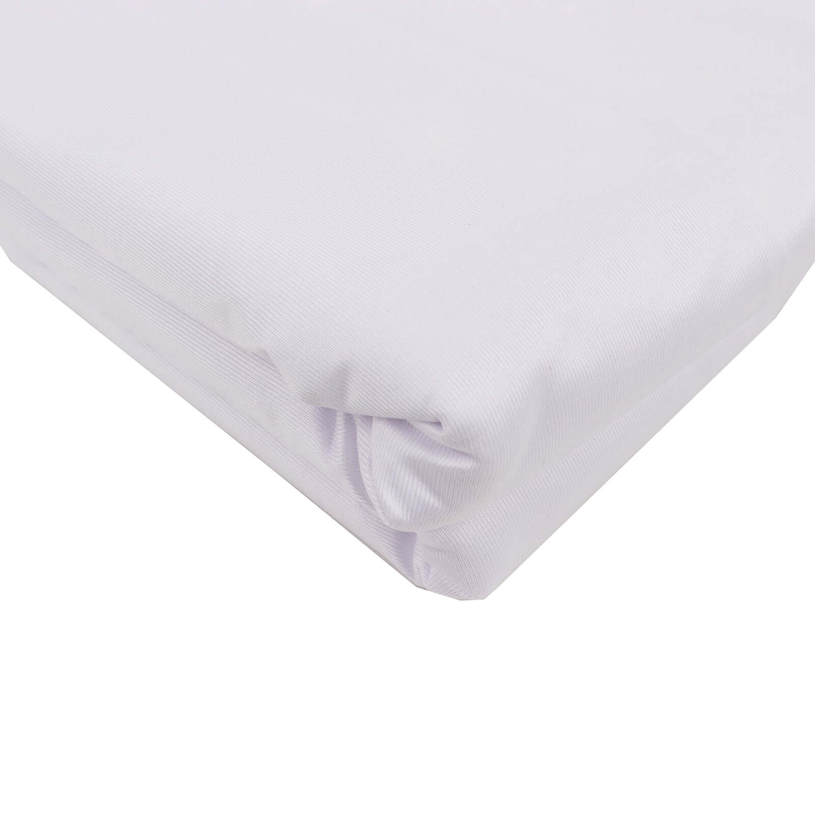 White Scuba Polyester Fabric Roll, Wrinkle Free DIY Craft Fabric Bolt - 60"x10 Yards - Bell Racket Store