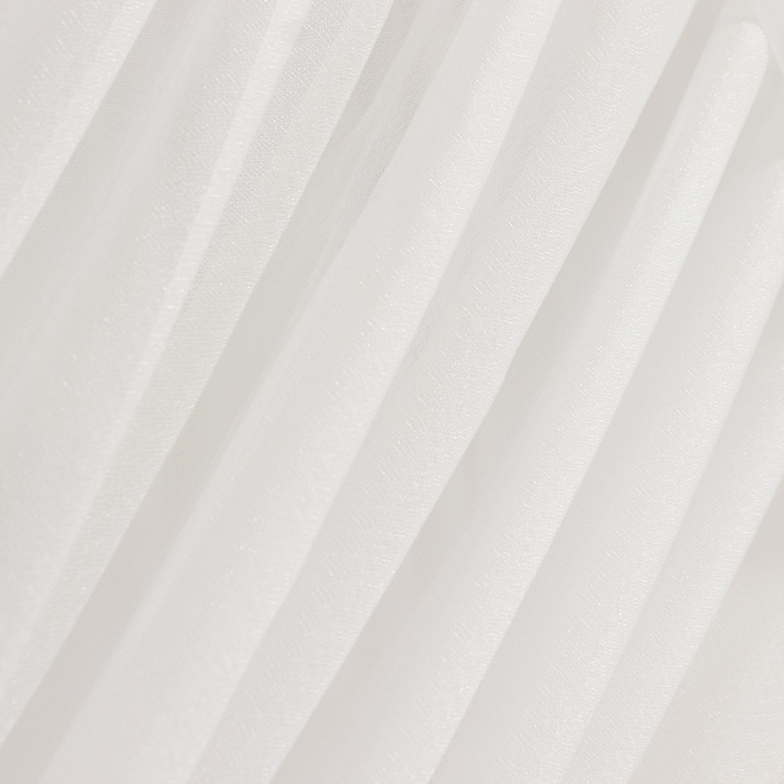 White Sheer Backdrop Drape â€“ 5ftx32ft Wedding Arch & Ceiling Decor Panel, Wrinkle Free with Soft Shimmer - Bell Racket Store