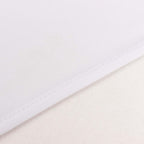 White Spandex 4 - Way Stretch Fabric Roll, DIY Craft Fabric Bolt - 60"x10 Yards - Bell Racket Store