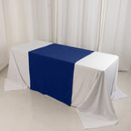 Wide Polyester 36"x72" Table Runner Royal Blue - Durable Trade Show Table Linen - Bell Racket Store