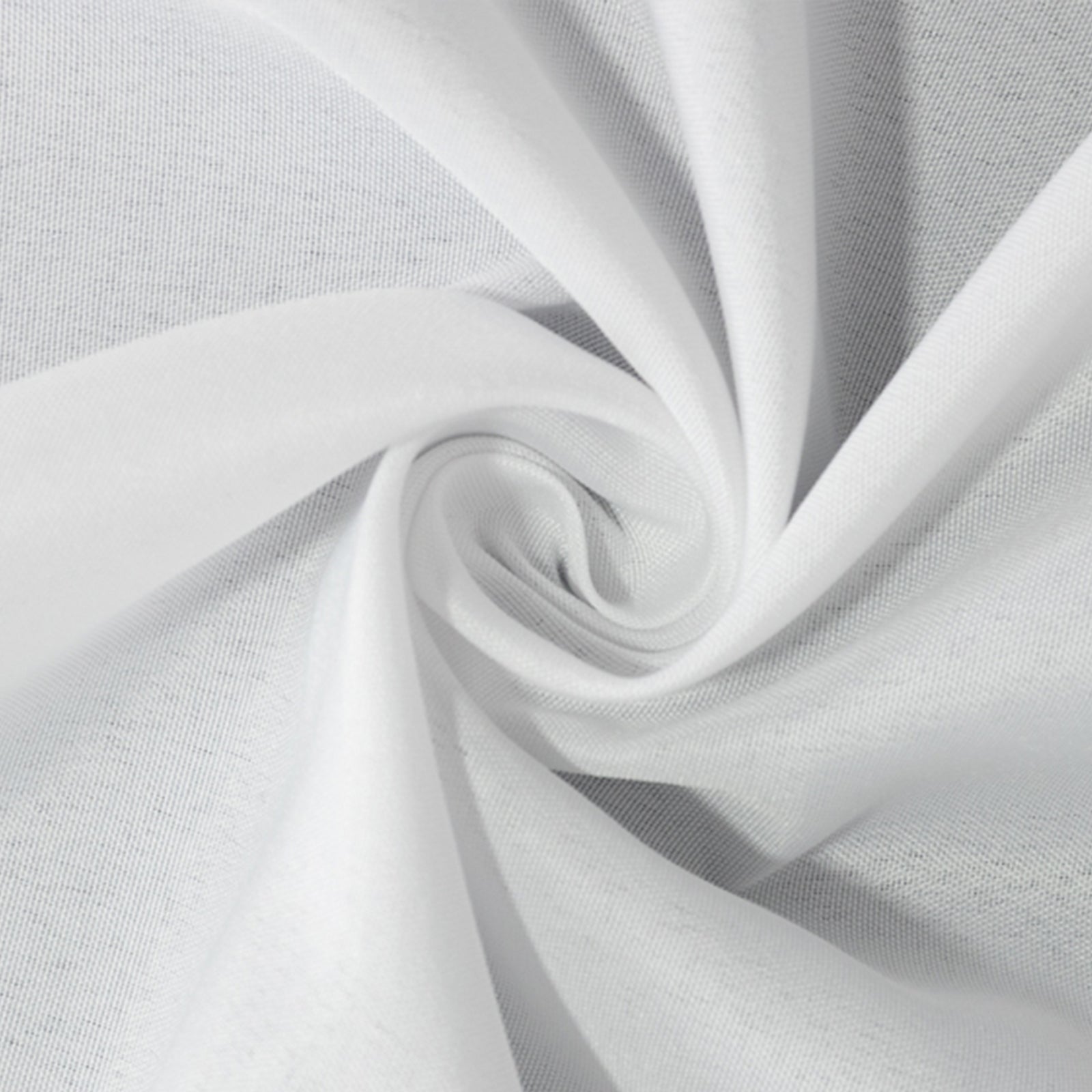 Wide Polyester 36"x72" Table Runner White - Durable Trade Show Table Linen - Bell Racket Store