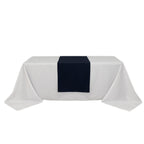 Wide Premium Polyester 24"x72" Table Runner Navy Blue - Sublimation Printable Banner - Bell Racket Store