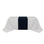 Wide Premium Polyester 24"x72" Table Runner Navy Blue - Sublimation Printable Banner - Bell Racket Store