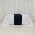 Wide Premium Polyester 24"x72" Table Runner Navy Blue - Sublimation Printable Banner - Bell Racket Store