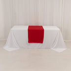 Wide Premium Polyester 24"x72" Table Runner Red - Sublimation Printable Banner - Bell Racket Store
