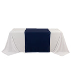 Wide Premium Polyester 36"x72" Table Runner Navy Blue - Sublimation Printable Banner - Bell Racket Store