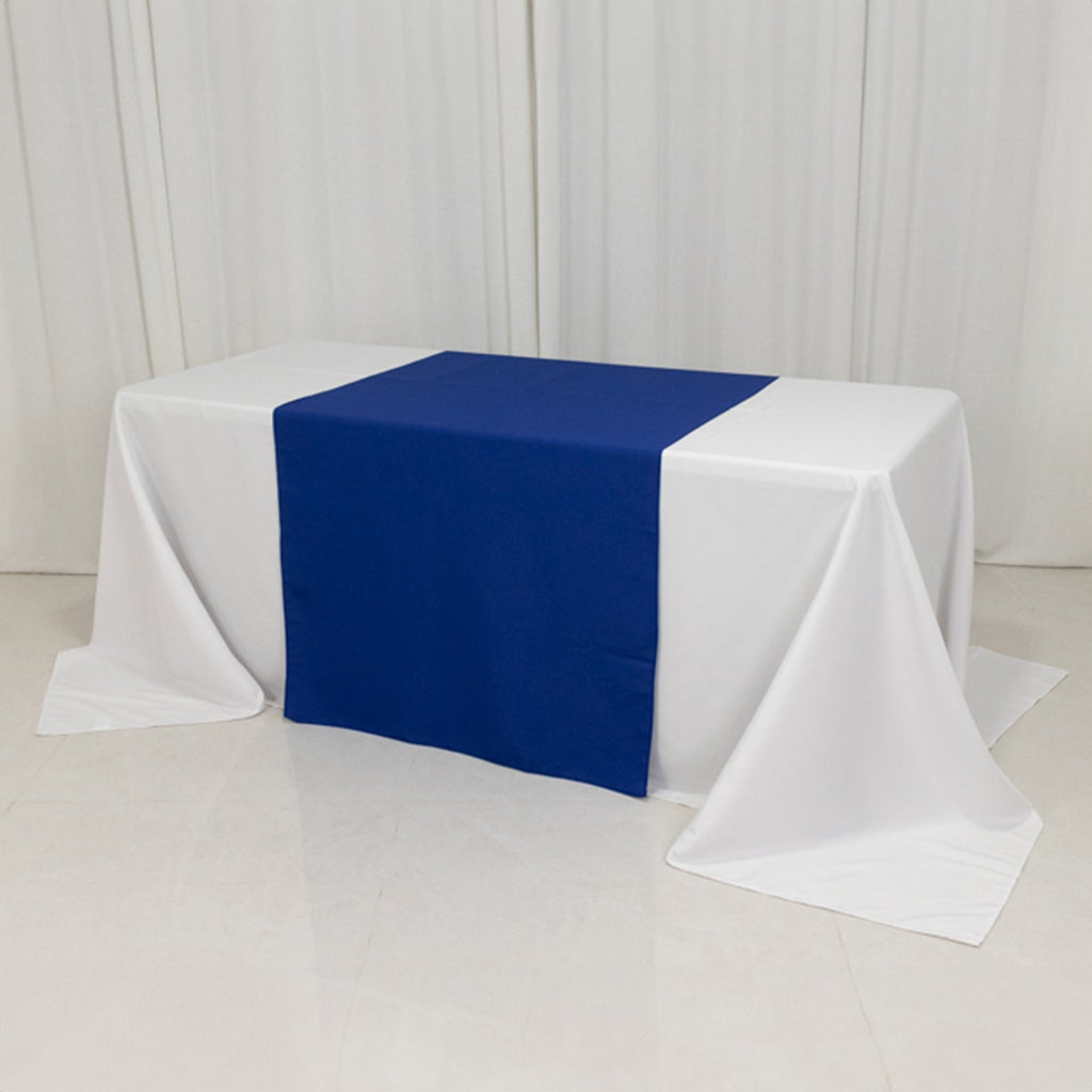 Wide Premium Polyester 36"x72" Table Runner Royal Blue - Sublimation Printable Banner - Bell Racket Store