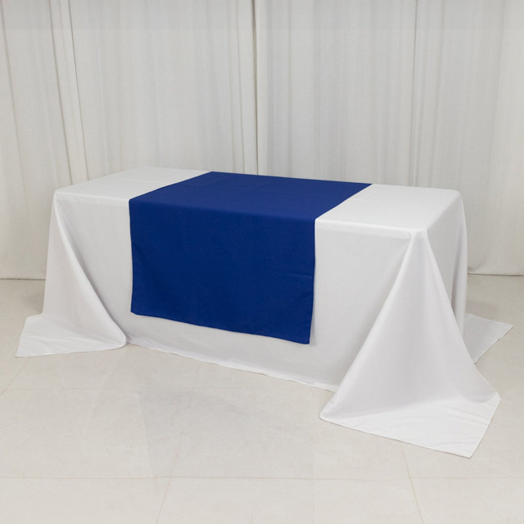 Wide Premium Polyester 36"x72" Table Runner Royal Blue - Sublimation Printable Banner - Bell Racket Store