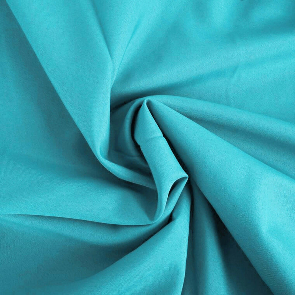 Polyester 60"x126" Rectangle Tablecloth Turquoise - Wrinkle-Resistant Table Cover